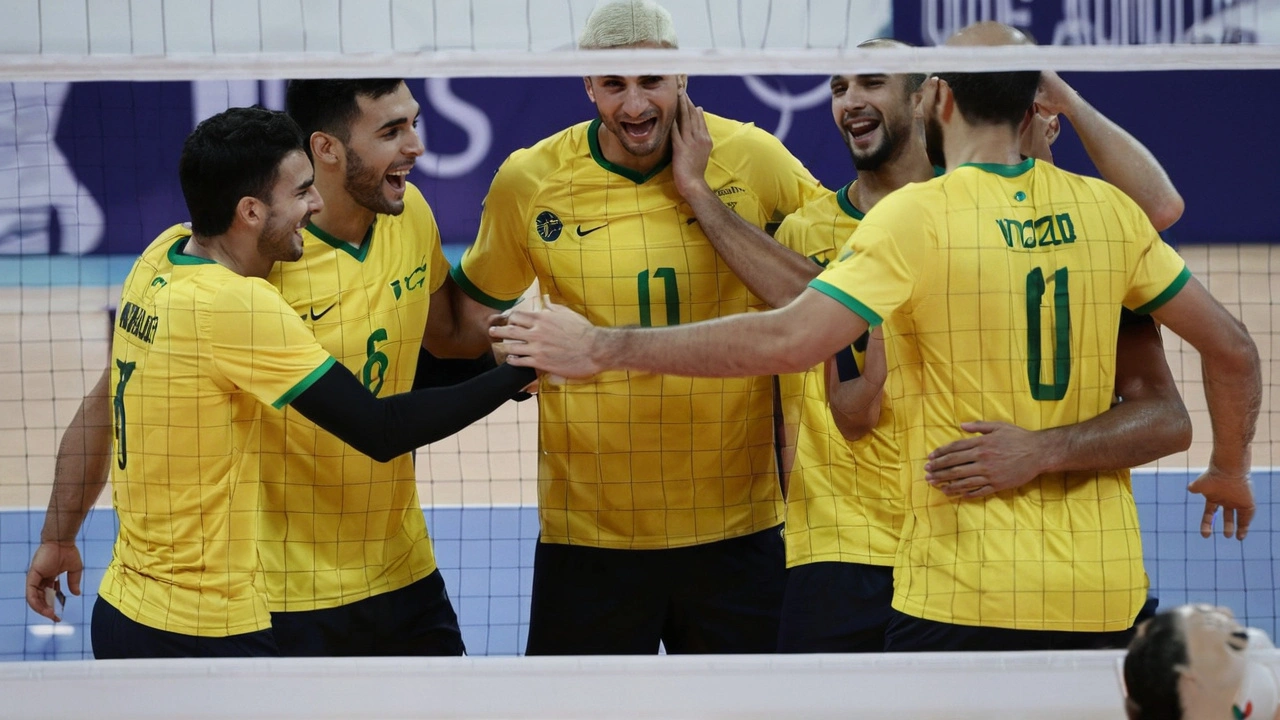 Brasil vs. Egito: Confronto Imperdível no Vôlei Masculino nas Olimpíadas 2024