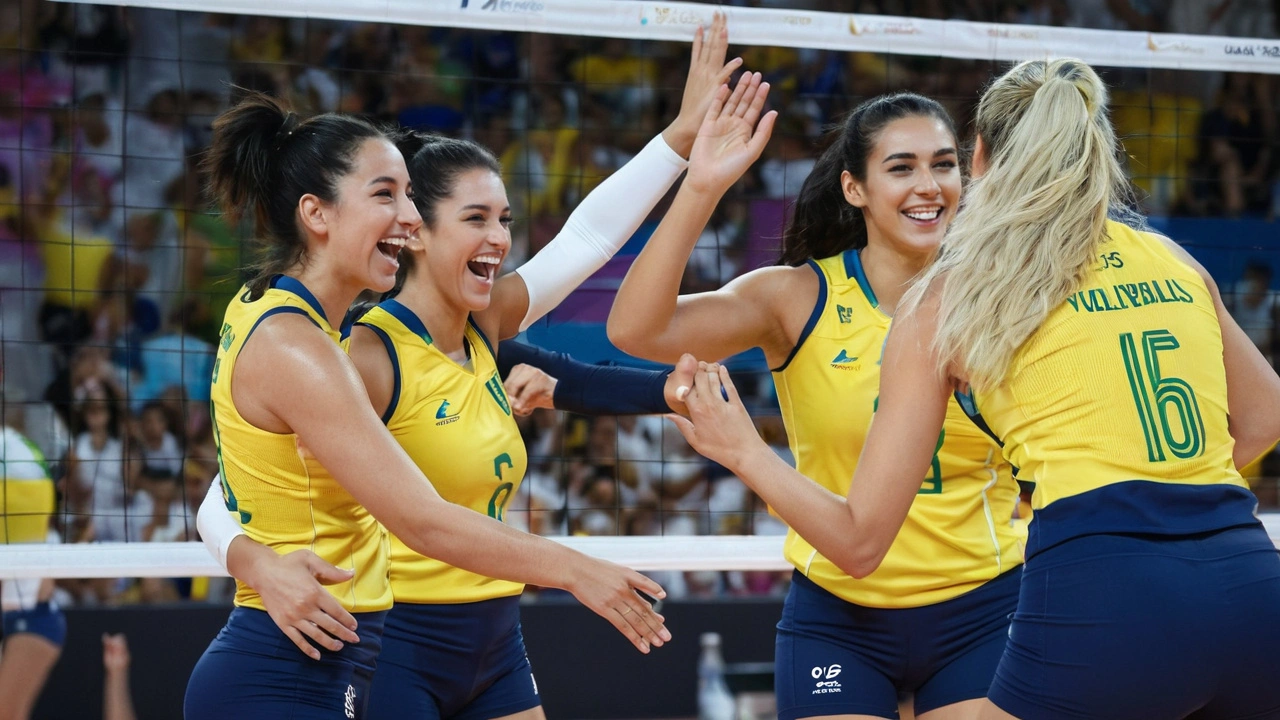 Paris 2024: Brasil Avança às Quartas de Final no Vôlei Feminino ao Derrotar Japão