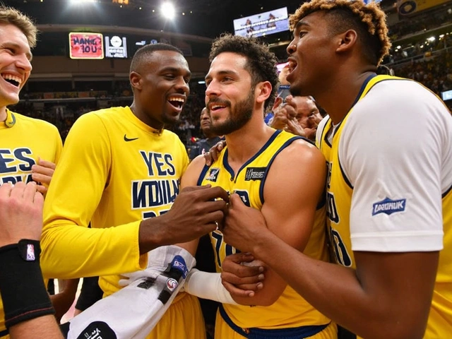 Tyrese Haliburton brilha nos playoffs da NBA com comemorações icônicas após lances decisivos