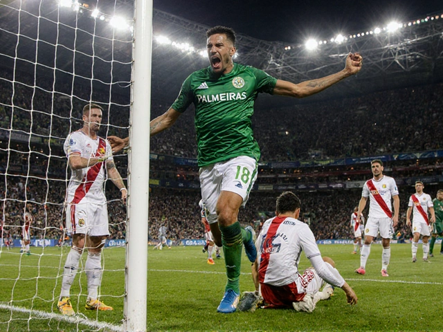 Palmeiras vira jogo contra River Plate e garante vaga nas semifinais da Libertadores