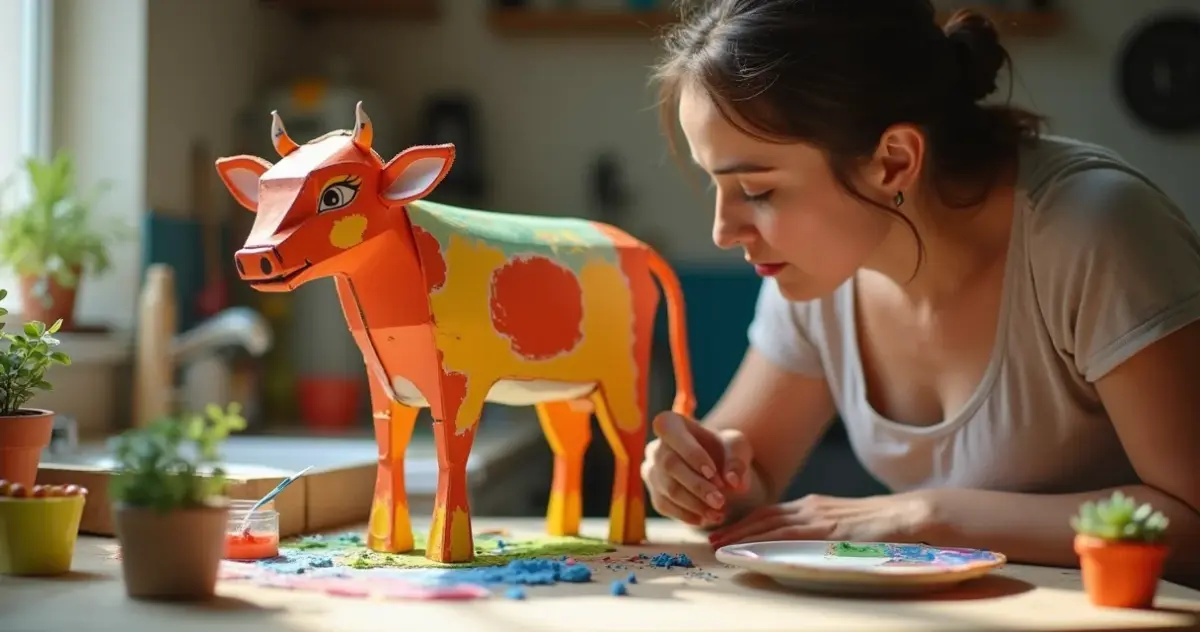 Animais feito com caixa de leite: a embalagem que vira brinquedo que dura anos Animais feito com caixa de leite: a embalagem que vira brinquedo que dura anos