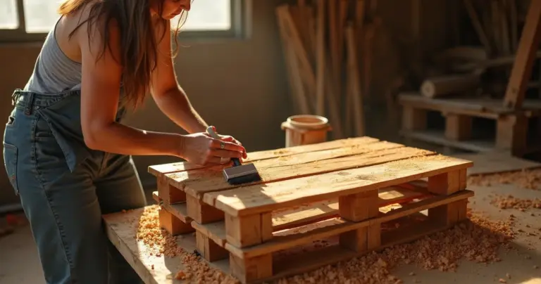 Bau feito de pallet: móvel de designer por menos de R$ 150 Bau feito de pallet: móvel de designer por menos de R$ 150