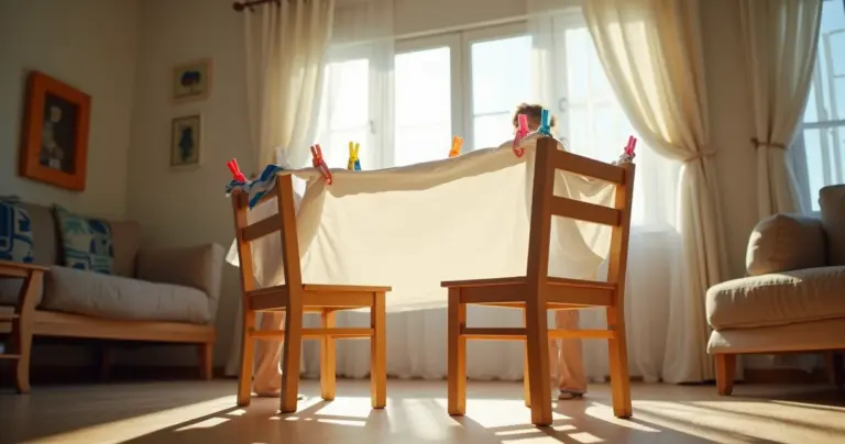 Como fazer barraca de lençol e resgatar a magia do quarto em minutos Como fazer barraca de lençol e resgatar a magia do quarto em minutos
