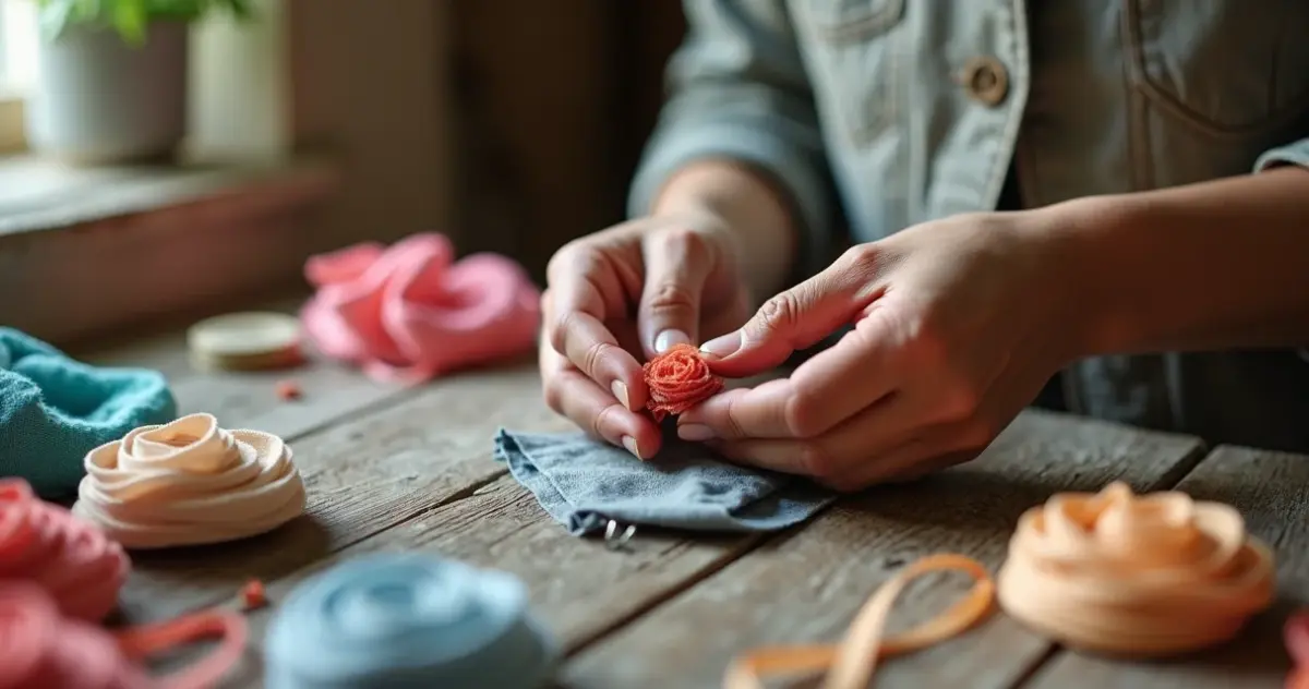 Como Fazer Botão de Rosa: Técnica Fácil que Transforma Seus Artesanatos Como Fazer Botão de Rosa: Técnica Fácil que Transforma Seus Artesanatos