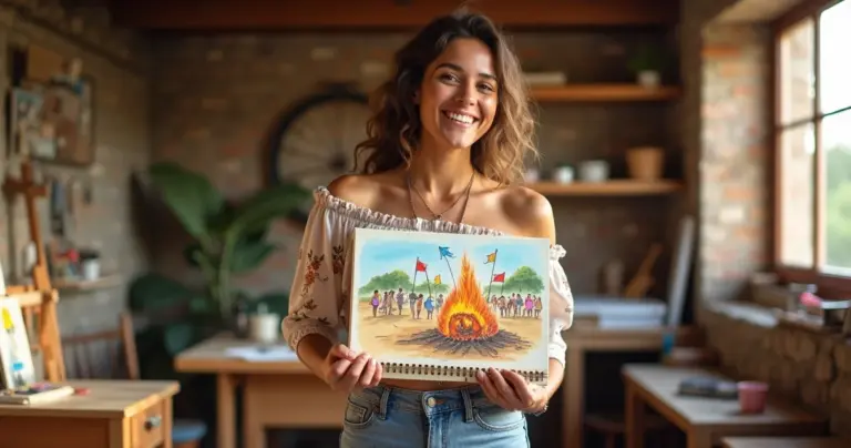 15 Ideias de Desenho Junino Fogueira Que Dão Vida à Sua Arte 15 Ideias de Desenho Junino Fogueira Que Dão Vida à Sua Arte