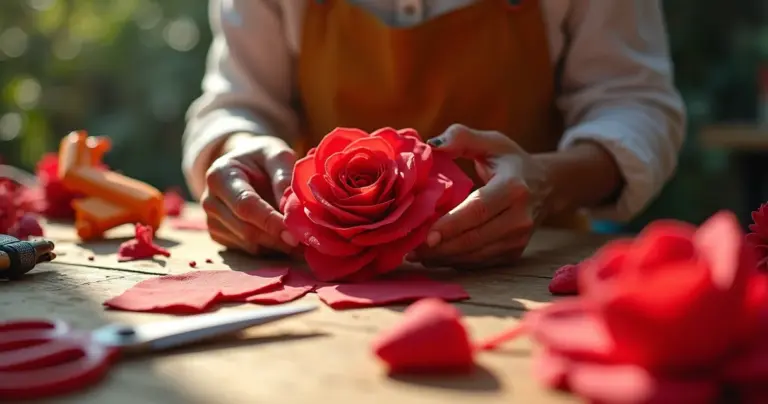 Flores feitas com eva passo a passo: a técnica que engana os olhos Flores feitas com eva passo a passo: a técnica que engana os olhos