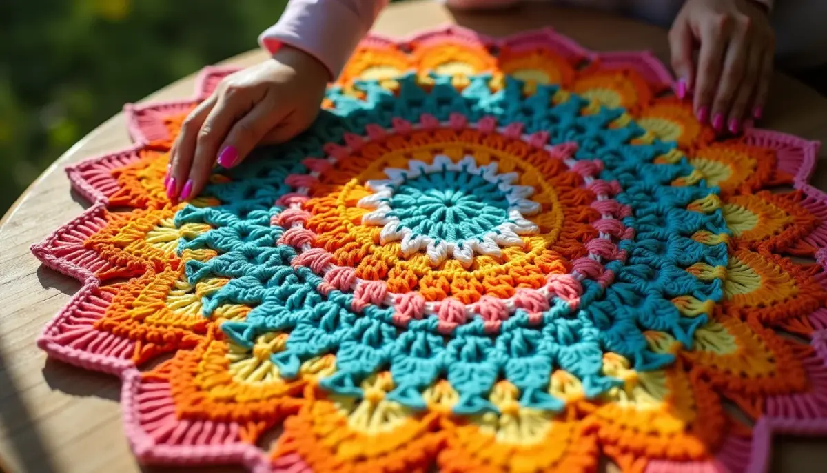 47 Gráficos de Mandala de Crochê para Ler e Criar Peças Lindas