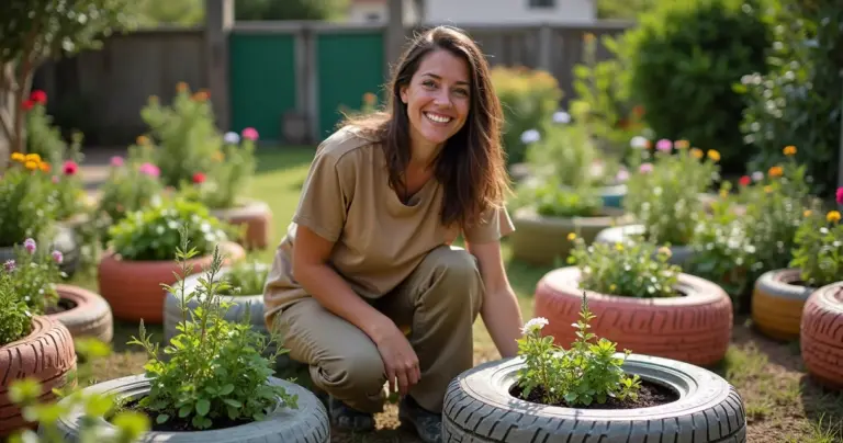 12 Ideias de Jardins de Pneus que Transformam Lixo em Beleza (2026) 12 Ideias de Jardins de Pneus que Transformam Lixo em Beleza (2026)