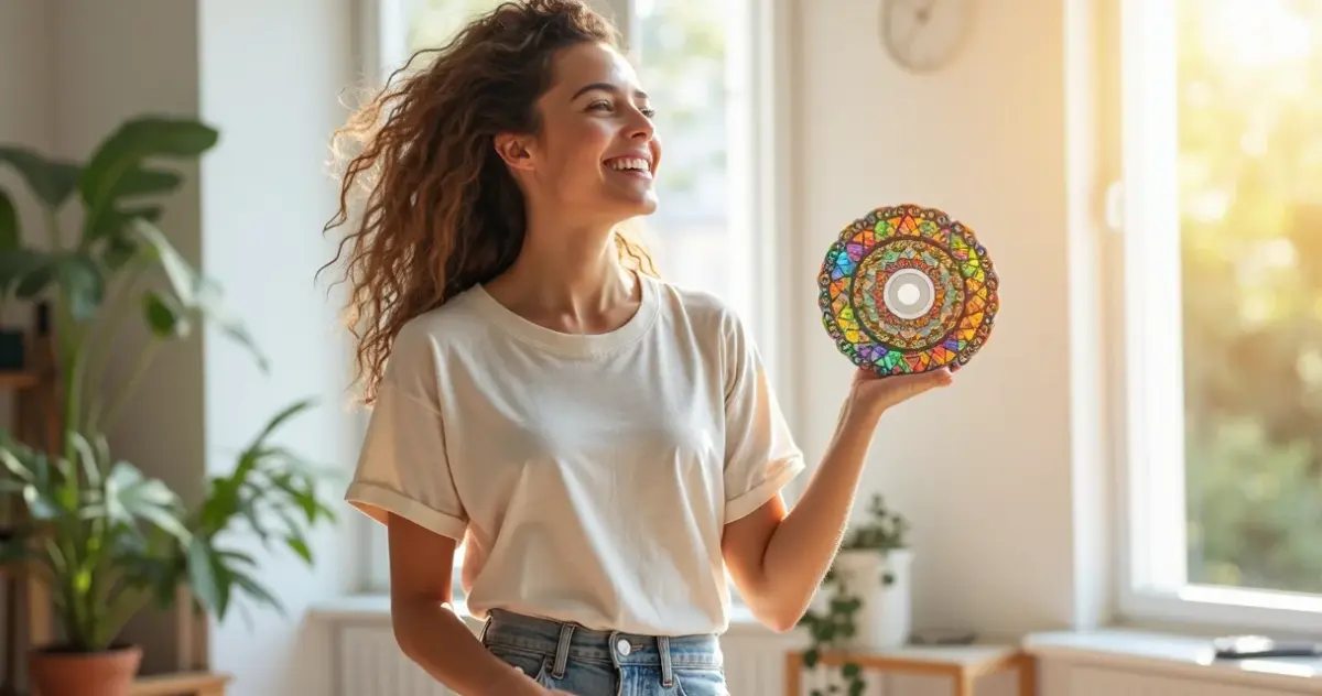 13 Ideias de Mandalas de CDs: Arte Terapêutica que Economiza e Decora 13 Ideias de Mandalas de CDs: Arte Terapêutica que Economiza e Decora