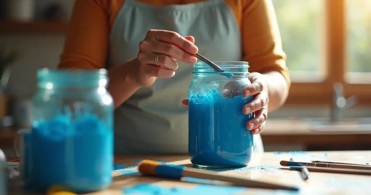 Pintura em vidro de conserva: como potes velhos viram decoração premium Pintura em vidro de conserva: como potes velhos viram decoração premium