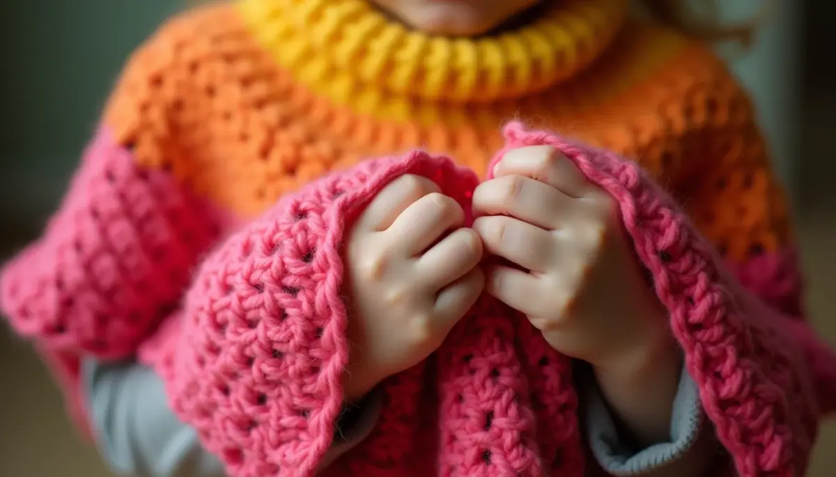 Poncho de crochê infantil com gráfico: como fazer em 8 passos fáceis Poncho de crochê infantil com gráfico: como fazer em 8 passos fáceis