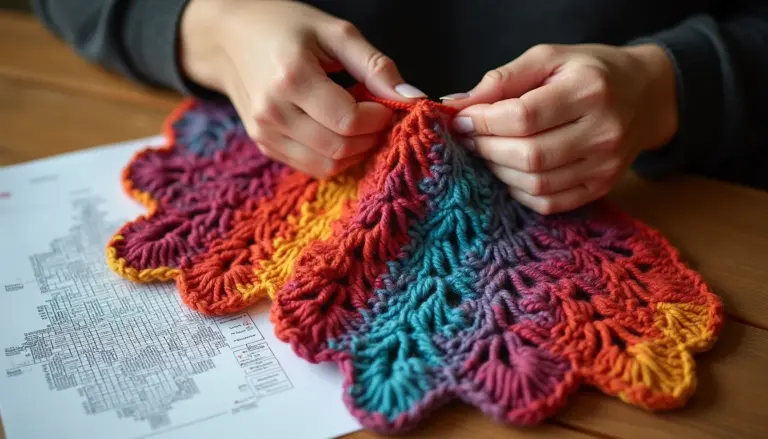 Poncho de crochê passo a passo com gráfico: método top-down infalível Poncho de crochê passo a passo com gráfico: método top-down infalível