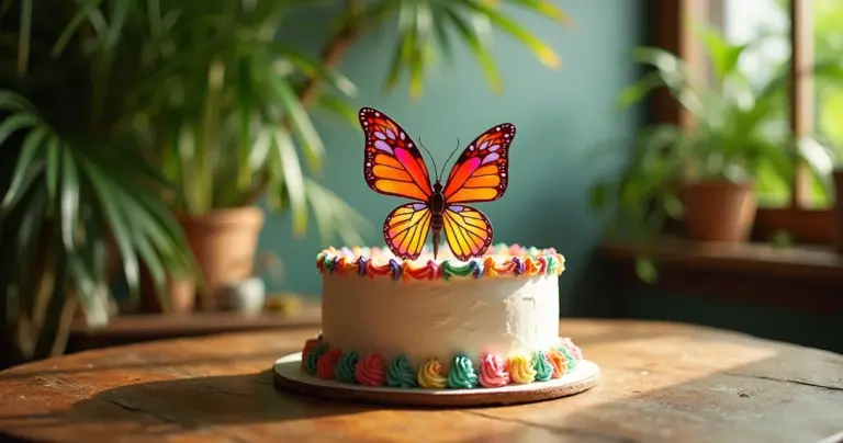 17 Ideias de Topo de Bolo Borboletas para Imprimir e Transformar Qualquer Festa