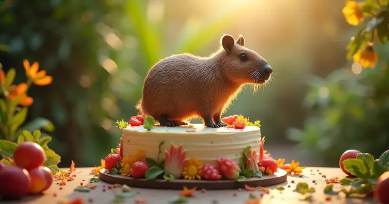 15 Ideias de Topo de Bolo Capivara Que Vão Roubar a Cena na Sua Festa