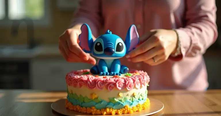 12 Ideias de Topo de Bolo do Stitch Que Transformam Sua Festa