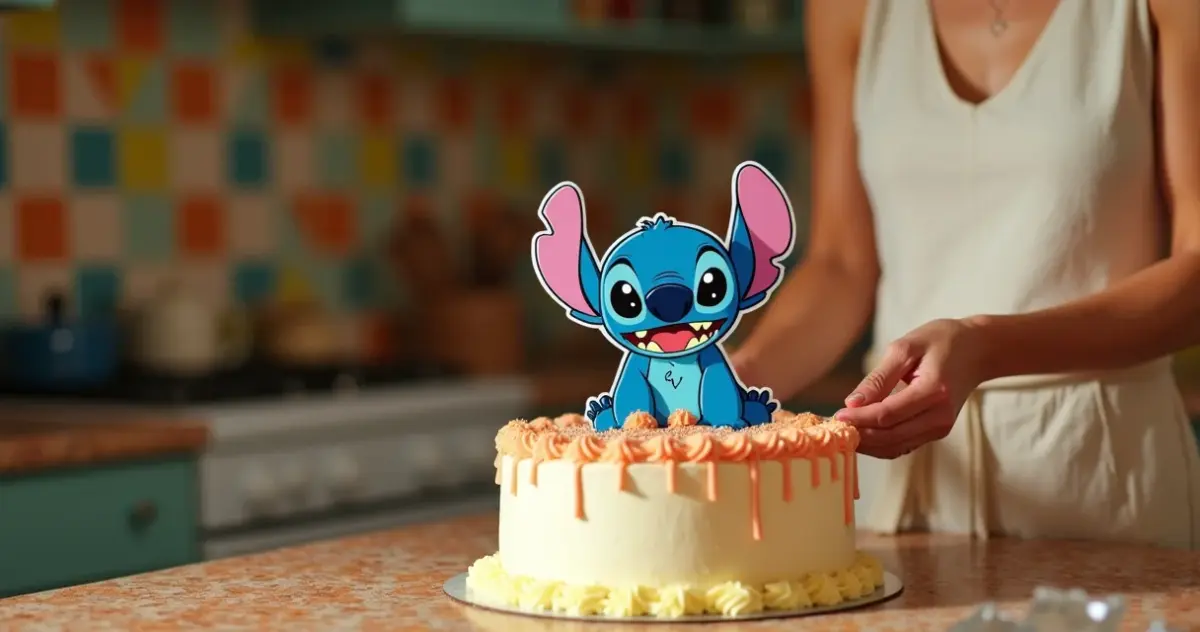 23 Ideias de Topo de Bolo do Stitch para Imprimir e Economizar R$ 50 23 Ideias de Topo de Bolo do Stitch para Imprimir e Economizar R$ 50