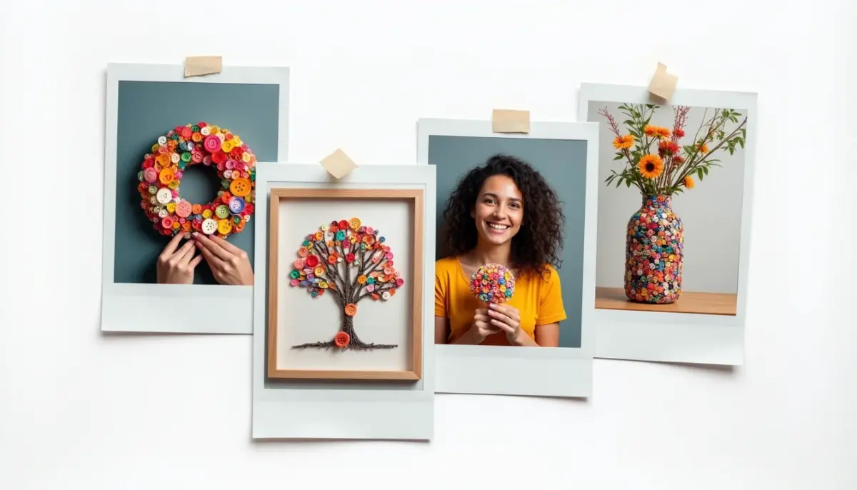 66 Ideias de Artesanato com Botões para Decorar e Presentear 66 Ideias de Artesanato com Botões para Decorar e Presentear