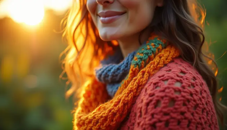 50 Ideias de Cachecol de Tricô Fácil para Fazer Agora