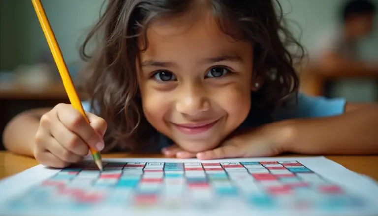 Cruzadinha infantil para imprimir que educa e diverte