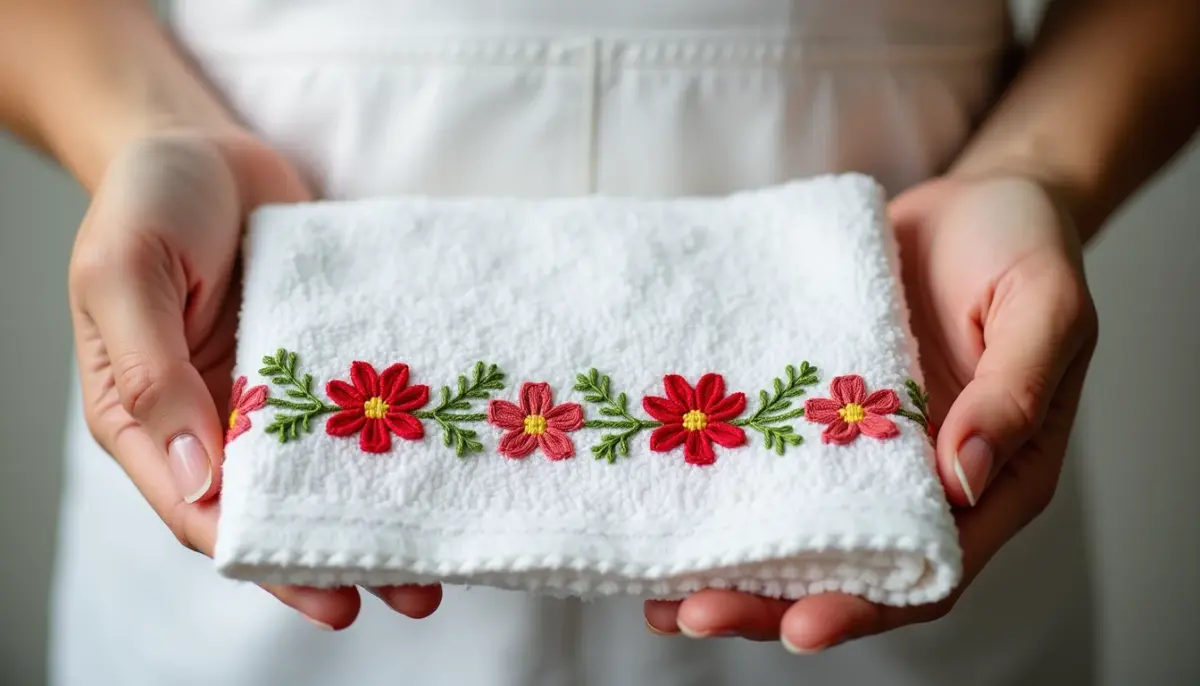 Flores Em Ponto Cruz Para Toalha De Mão: Escolha Certa