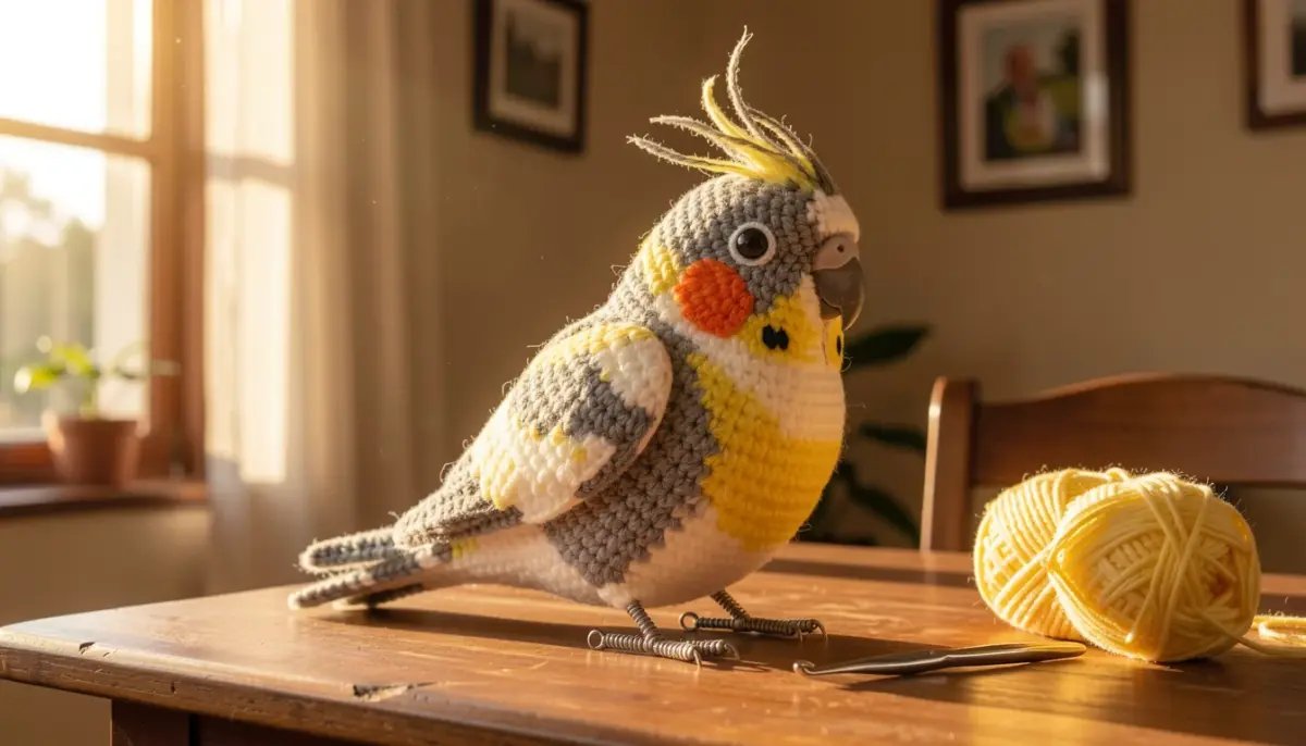 6 Calopsitas Amigurumi para Fazer em Casa (Fotos e Dicas)