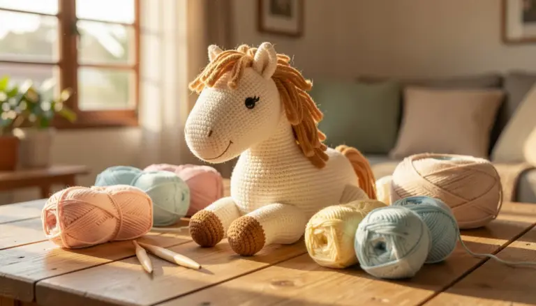 8 Cavalos Amigurumi Lindos para Fazer Agora (Inspirações e Fotos)