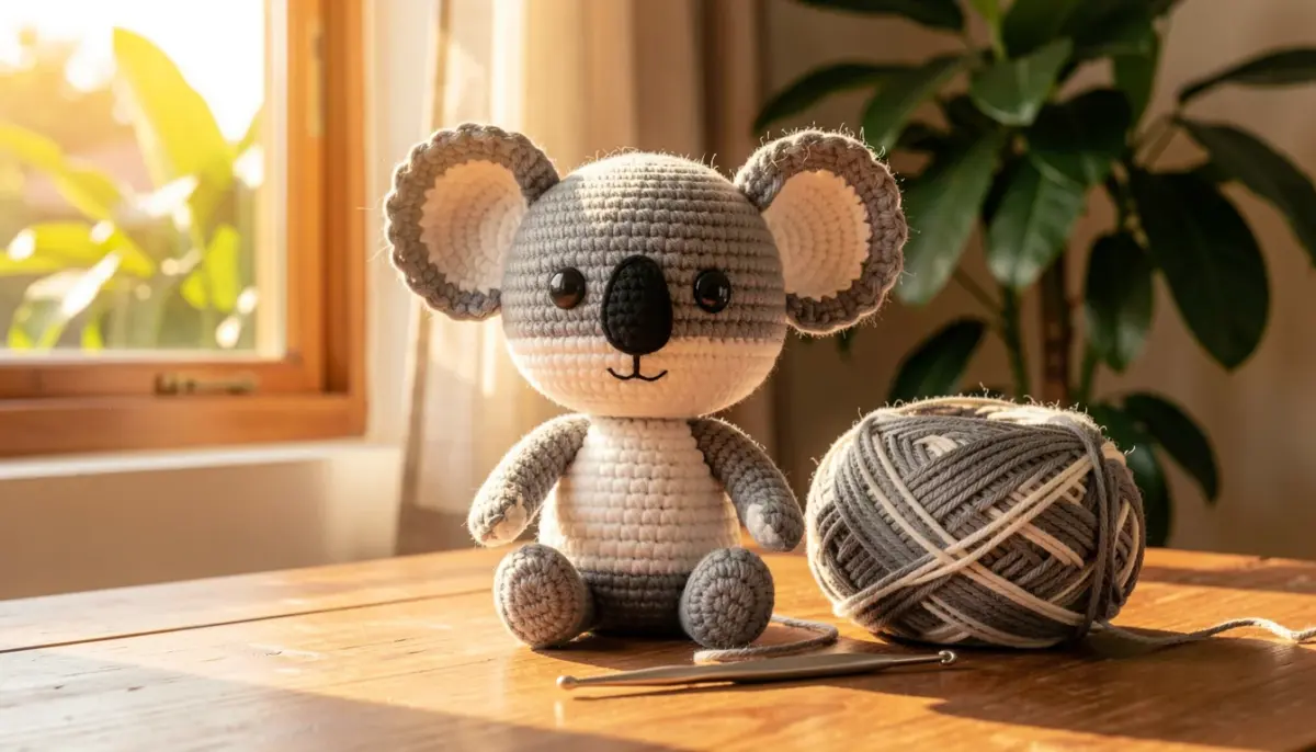 8 Passos para Fazer um COALA AMIGURUMI (Guia para Iniciantes)