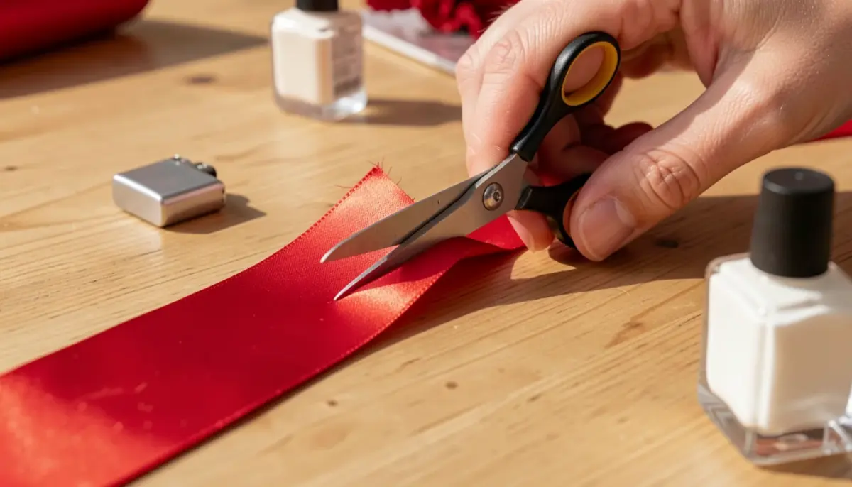 Como Cortar Fita Sem Desfiar: 3 Métodos Caseiros Que Funcionam