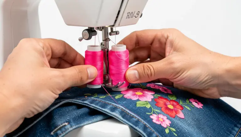 Dicas para Usar Linha de Bordar em Máquina Portátil: Passo a Passo