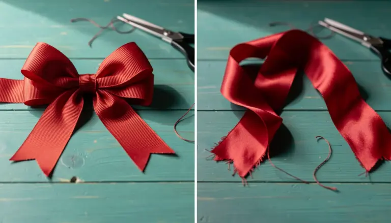 Diferença Entre Fita de Grosgrain e Cetim: Qual Levar Para Casa?