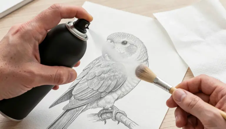 Truque para Fixar Desenho a Lápis sem Borrar: Passo a Passo Fácil