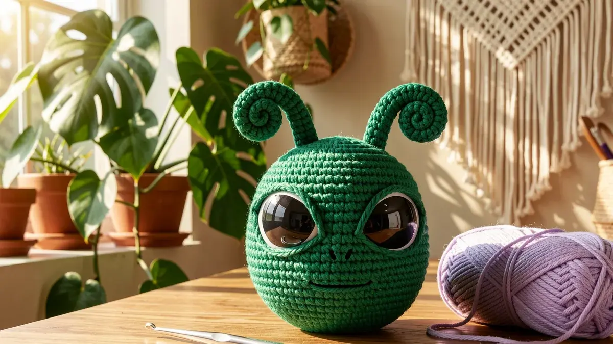 Alienígena Amigurumi: 5 Padrões Grátis para Você Criar
