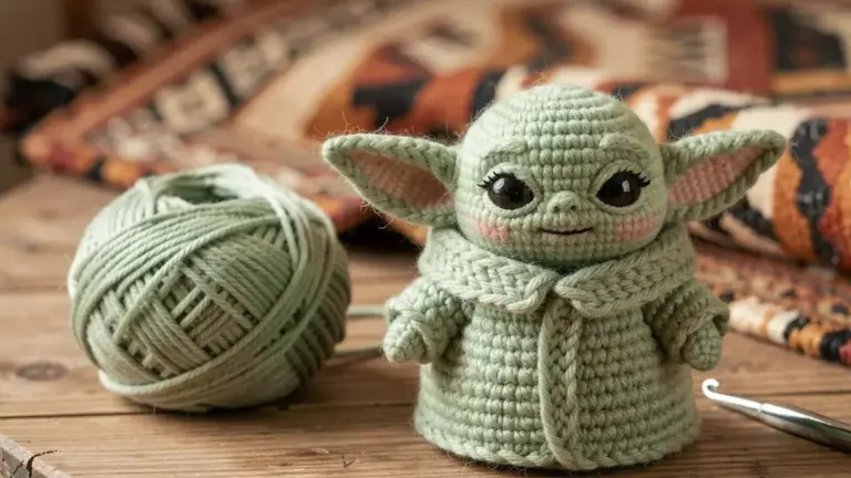 Baby Yoda Amigurumi: Como Fazer o Seu Próprio Grogu de Crochê (Passo a Passo)