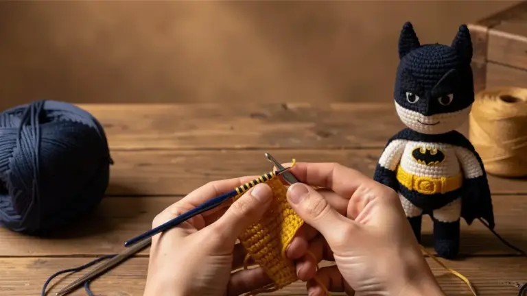 Batman Amigurumi: Passo a Passo Completo para Fazer o Herói em Crochê