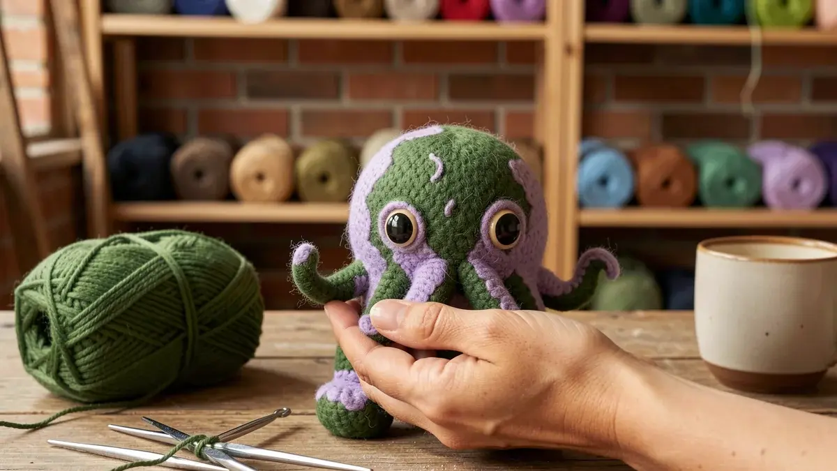 Cthulhu Amigurumi: Como Fazer o Monstro de Lovecraft em Crochê Passo a Passo