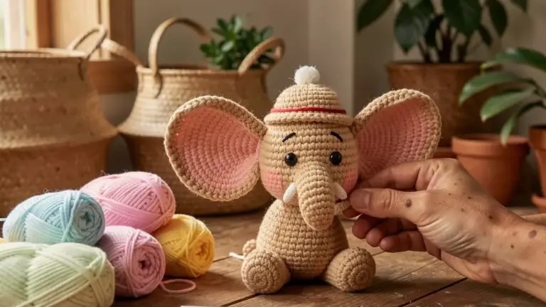 Como Fazer um Dumbo Amigurumi: 5 Padrões Gratuitos e Dicas de Crochê