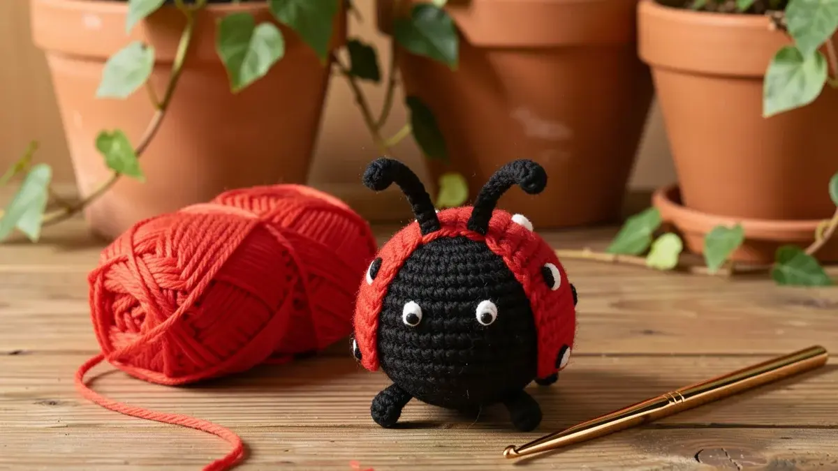 Joaninha Amigurumi: Receita Passo a Passo para Iniciantes