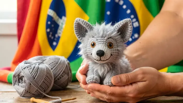 Lobo Amigurumi: 5 Padrões Fofos e Gratuitos para Crochê