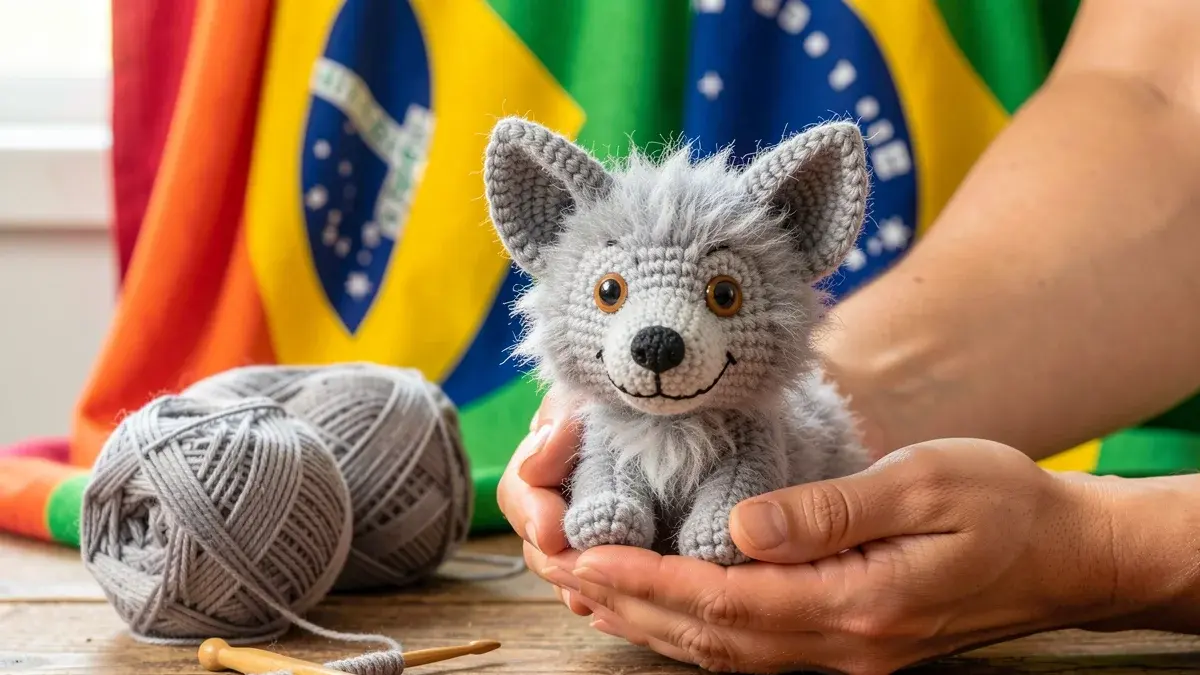 Lobo Amigurumi: 5 Padrões Fofos e Gratuitos para Crochê