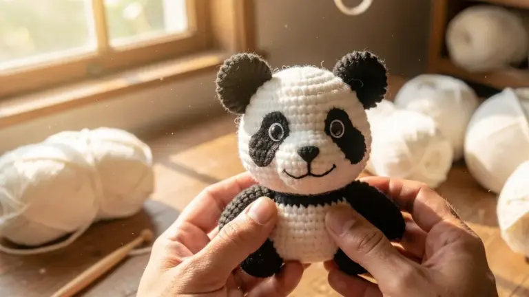 Panda Amigurumi: Como Fazer Passo a Passo + Receita Grátis