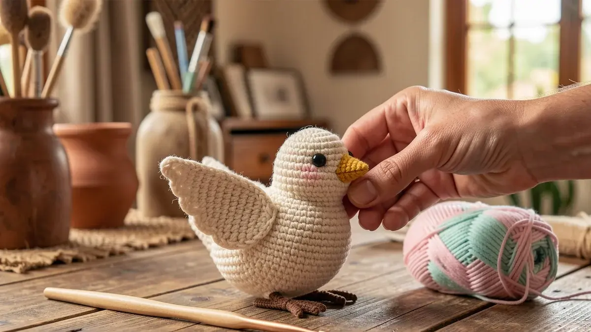 Passarinho Amigurumi em Crochê: Tutorial Completo com Materiais e Dicas
