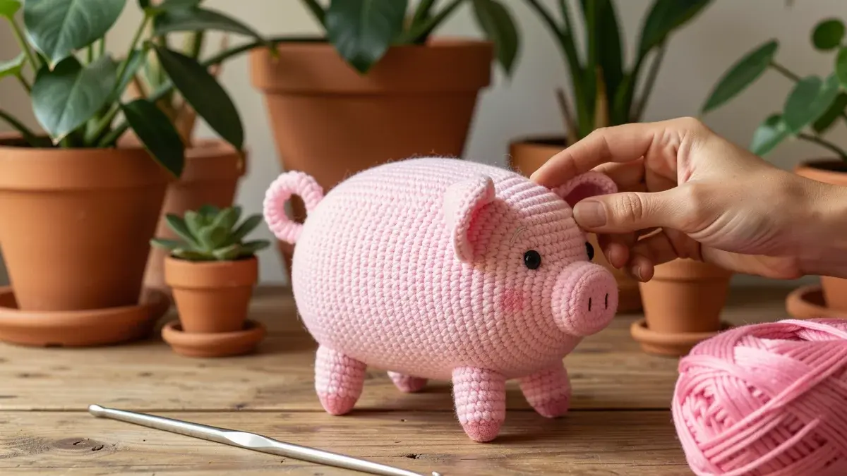 Porquinho Amigurumi: Receita Fácil Passo a Passo para Iniciantes