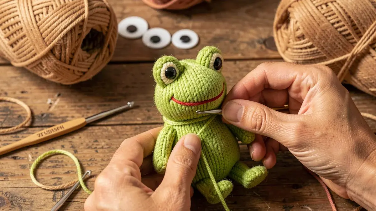 Sapo Amigurumi: Passo a Passo Completo para Iniciantes