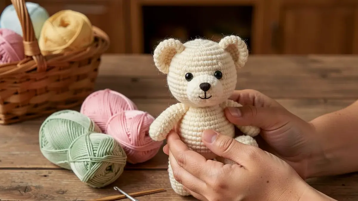 Ursinho Amigurumi Passo a Passo: Receita Fácil Para Iniciantes