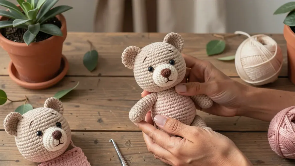 Urso Amigurumi: Receita Passo a Passo para Iniciantes