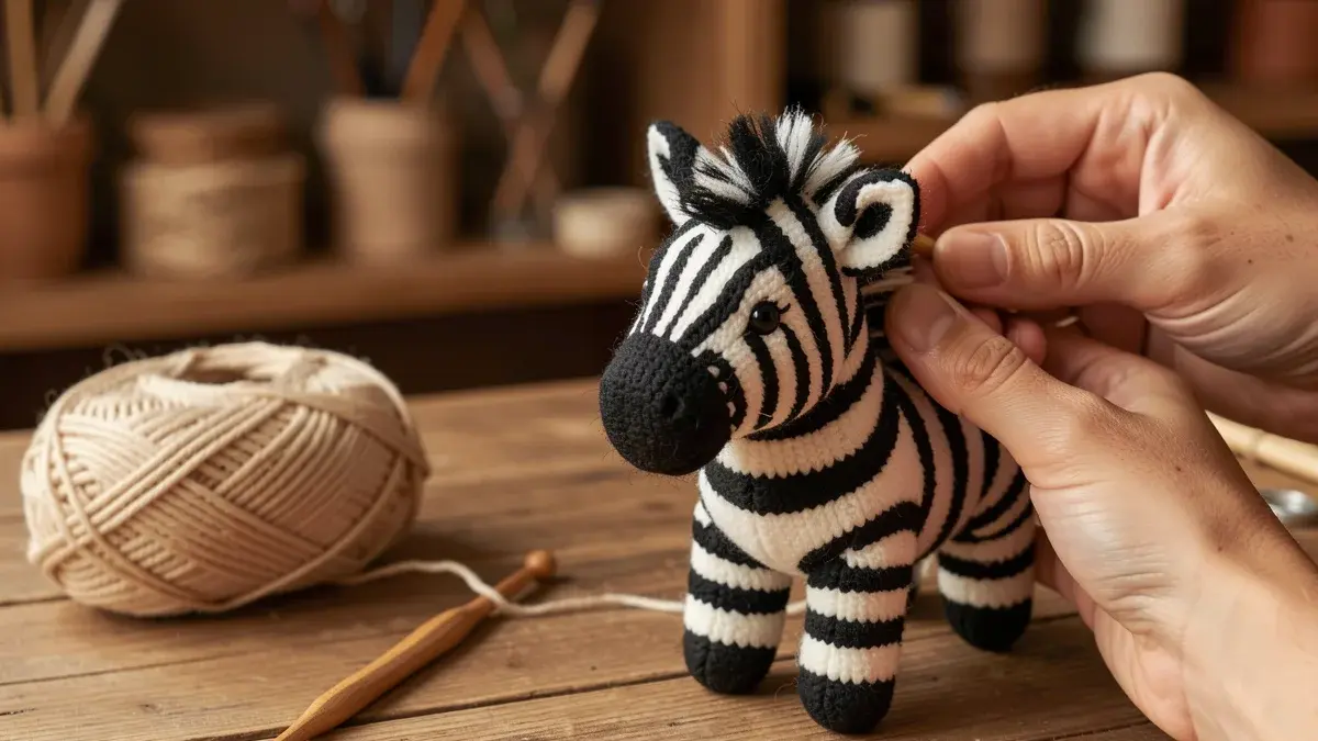Zebra Amigurumi: Padrão de Crochê Fácil e Rápido