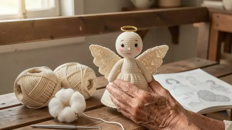 Anjo Amigurumi Passo a Passo: Linda Receita para Iniciantes