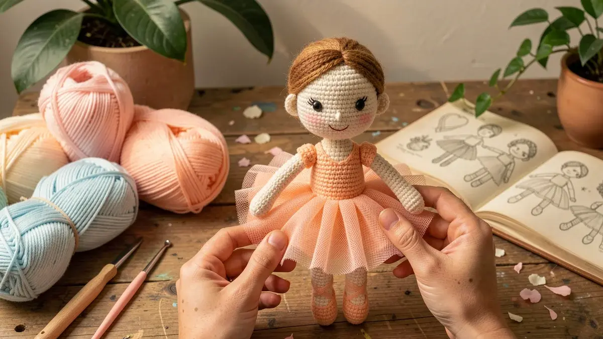 Bailarina amigurumi