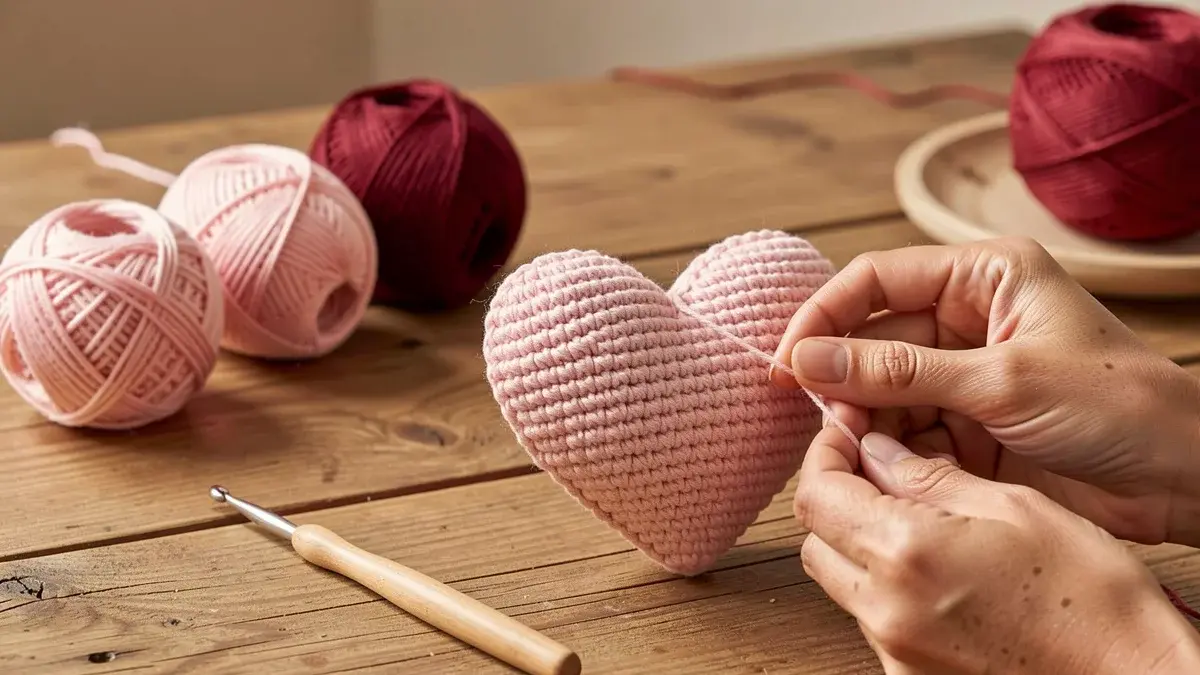 Coração Amigurumi Passo a Passo: Receita Fácil para Iniciantes