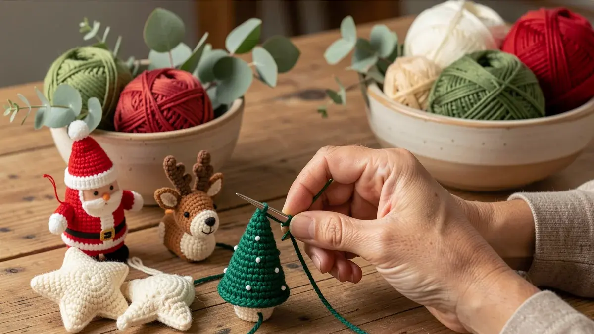 Enfeites de Natal Amigurumi: O Que São, Como Fazer e Ideias para sua Árvore